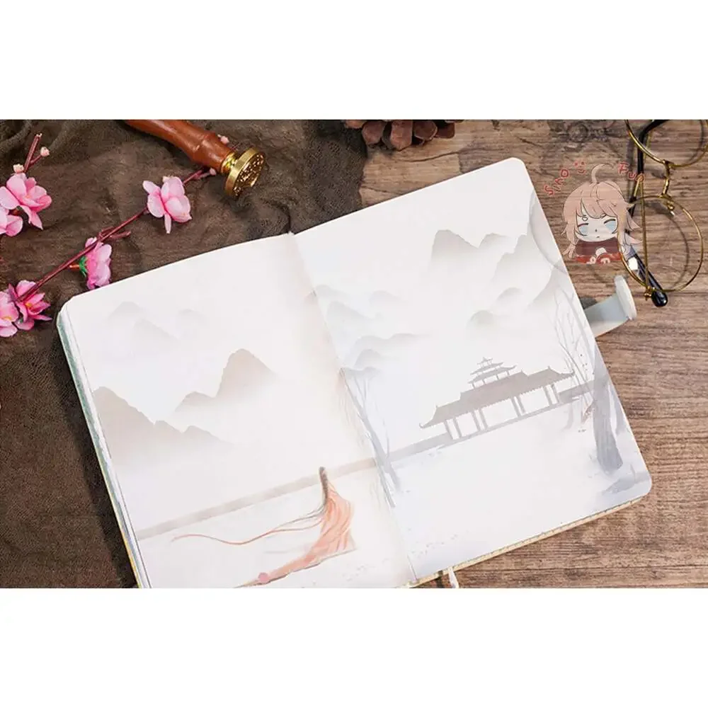 Mo Dao Zu Shi Notebook, MDZS Ancient Style Notebook, Chen Qing Ling, the Untamed